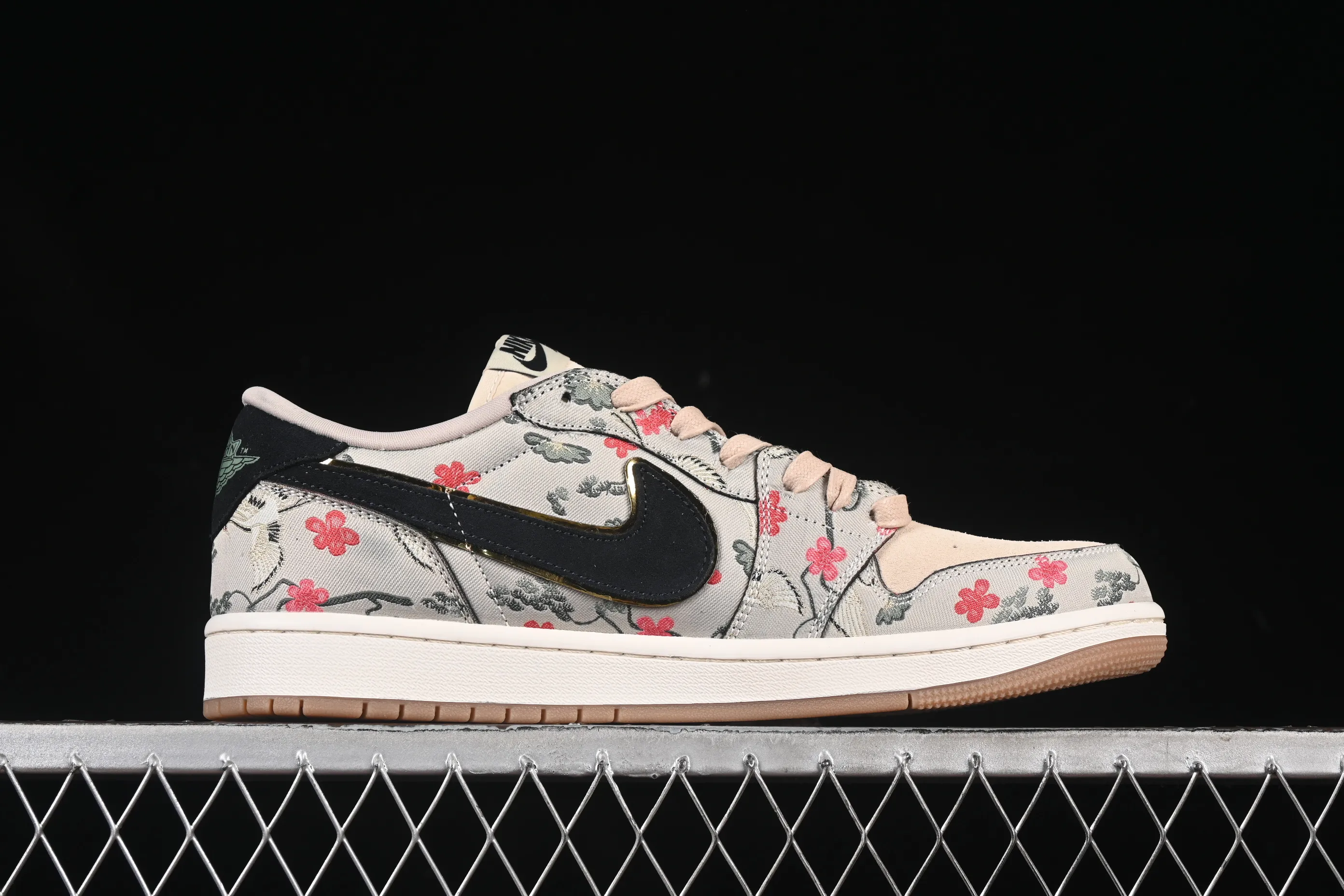 All categories Air Jordan Jordan series basketball shoes Air Jordan 1 Low Rui Hachimura x Air Jordan 1 Low OG "Oatmeal" AJ1 Joe 1 Hachimura co-branded low-top cultural casual sneakers HV8293-100